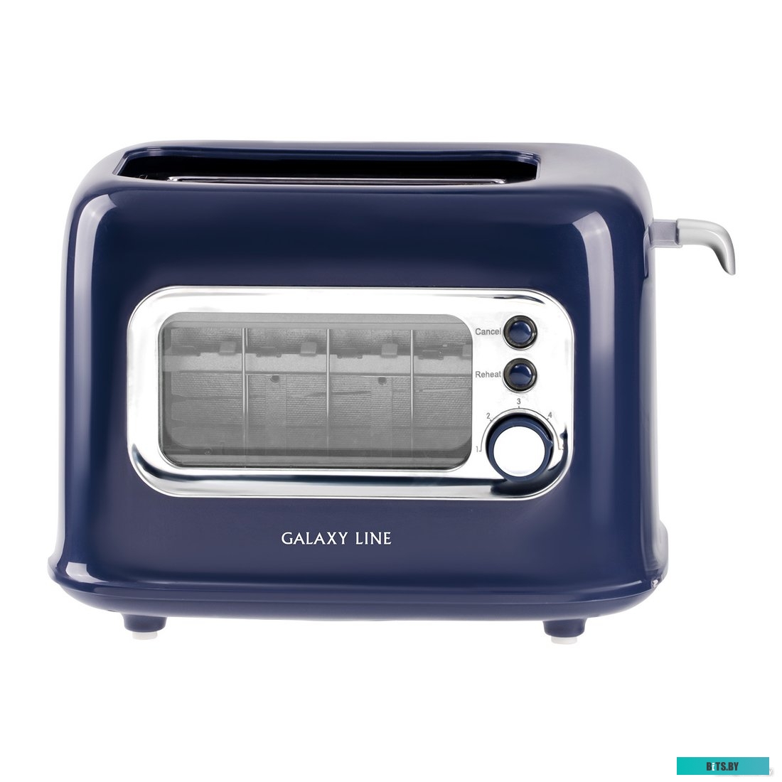 ГЛ2917Л Тостер GALAXY LINE GL 2917,  бирюзовый [гл2917л]