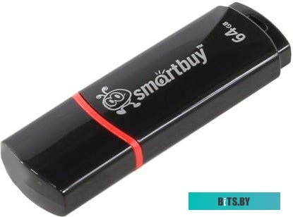 USB накопитель (Флешка) Smart Buy Crown Black 64GB (SB64GBCRW-K)