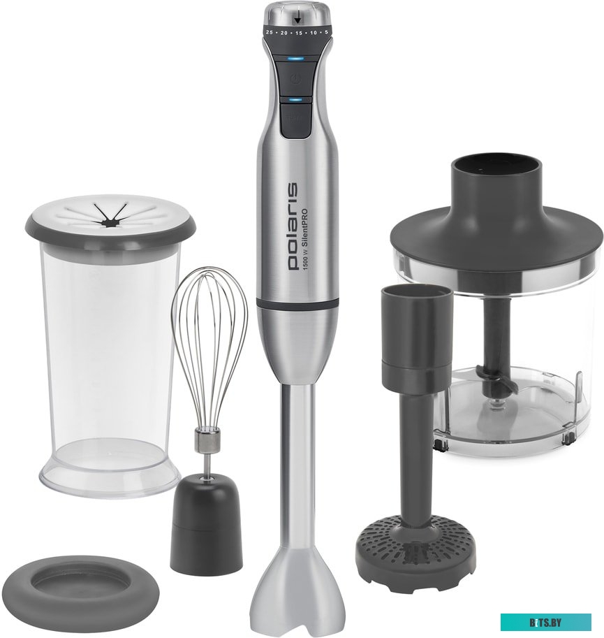 PHB 1583L Блендер POLARIS PHB 1583L Silent,  погружной,  серебристый