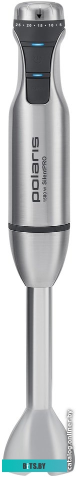 PHB 1583L Блендер POLARIS PHB 1583L Silent,  погружной,  серебристый