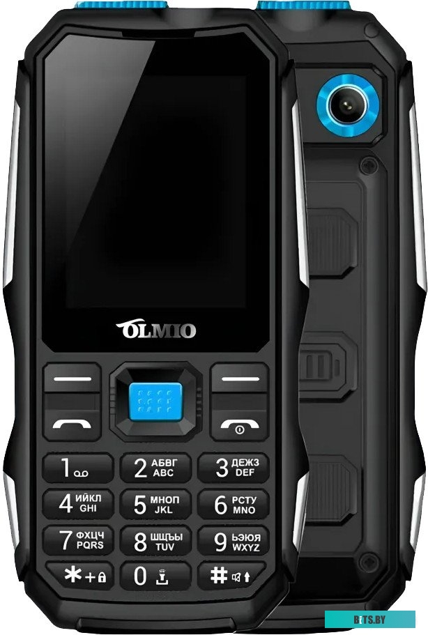 Olmio X04 (черный/голубой)