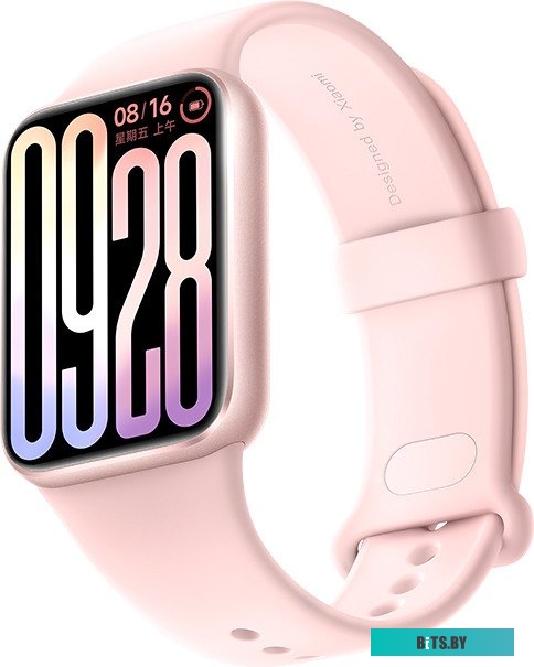BHR8714GL Xiaomi Smart Band 9 Pro M2401B1 (розовый, с розовым силиконовым ремешком, международная версия)