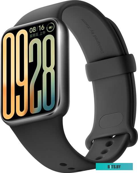 BHR8710GL Xiaomi Smart Band 9 Pro M2401B1 (серый, с черным силиконовым ремешком, международная версия)