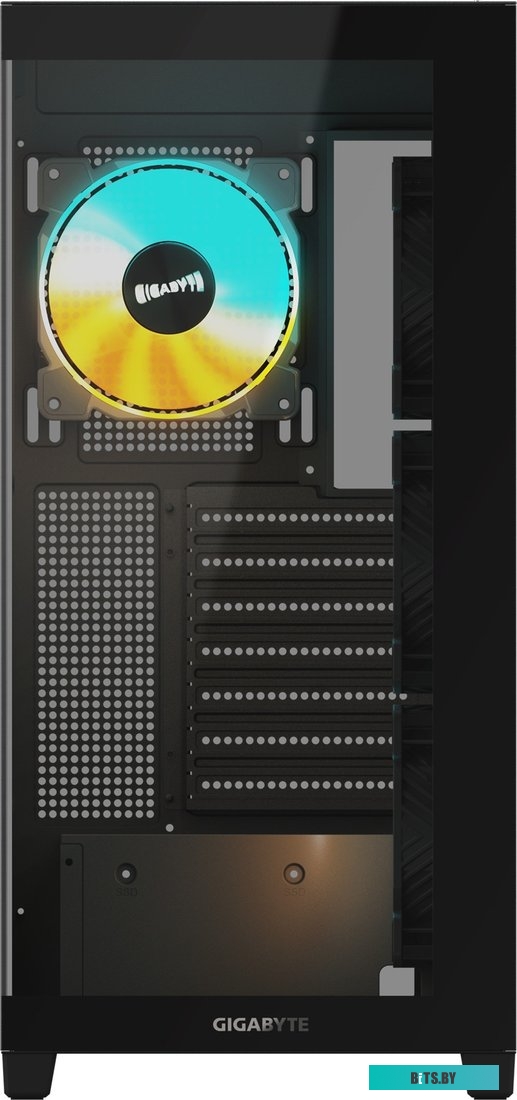 Корпус Gigabyte GB-C500PI ST белый без БП ATX 3x120mm 6x140mm 2xUSB3.0 1xUSB3.1 audio bott PSU 28300-C500W-1CKR
