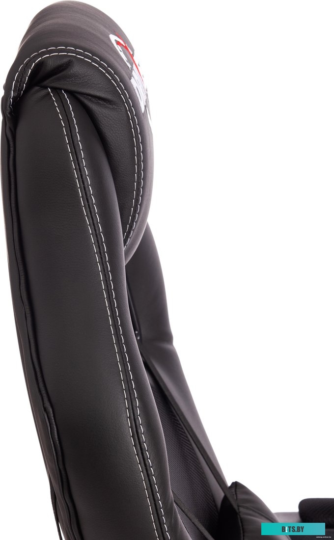 TetChair Driver (иск. кожа/ткань, черный/черный)