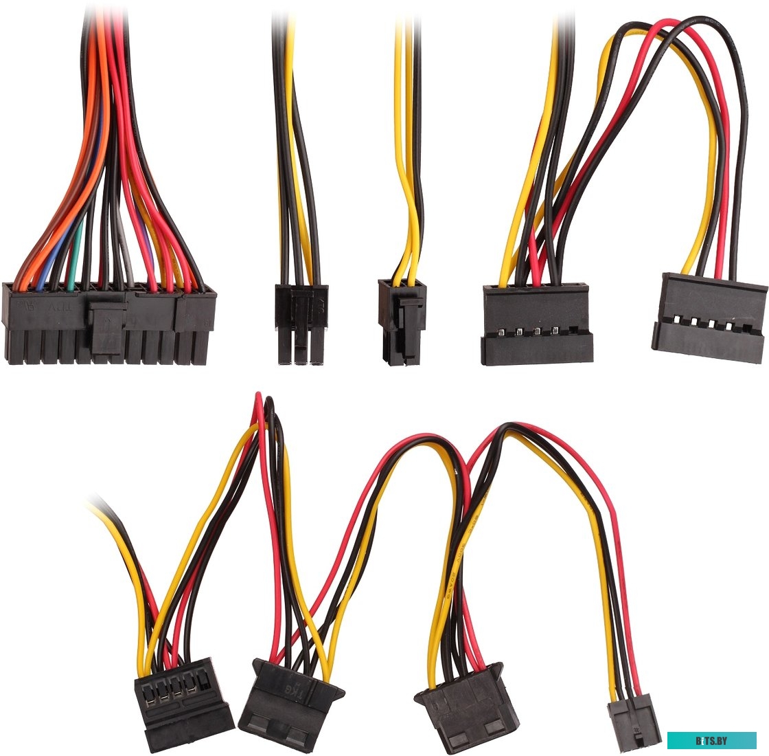 Блок питания 350W ExeGate Special AAA350, ATX, PC, 8cm fan, 24p+4p, 2*SATA, 1*IDE + кабель 220V в комплекте EX284670RUS