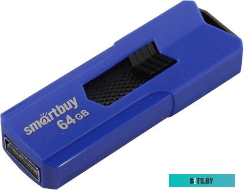 USB накопитель (Флешка) Smart Buy Stream 64GB (синий) <SB64GBST-B>