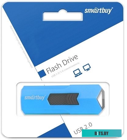 USB накопитель (Флешка) Smart Buy Stream 64GB (синий) <SB64GBST-B>