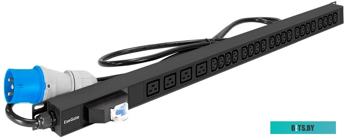 Блок розеток ExeGate ServerPro PDU-V420 Al-20C134C19-IEC309-32A-1P EX296174RUS
