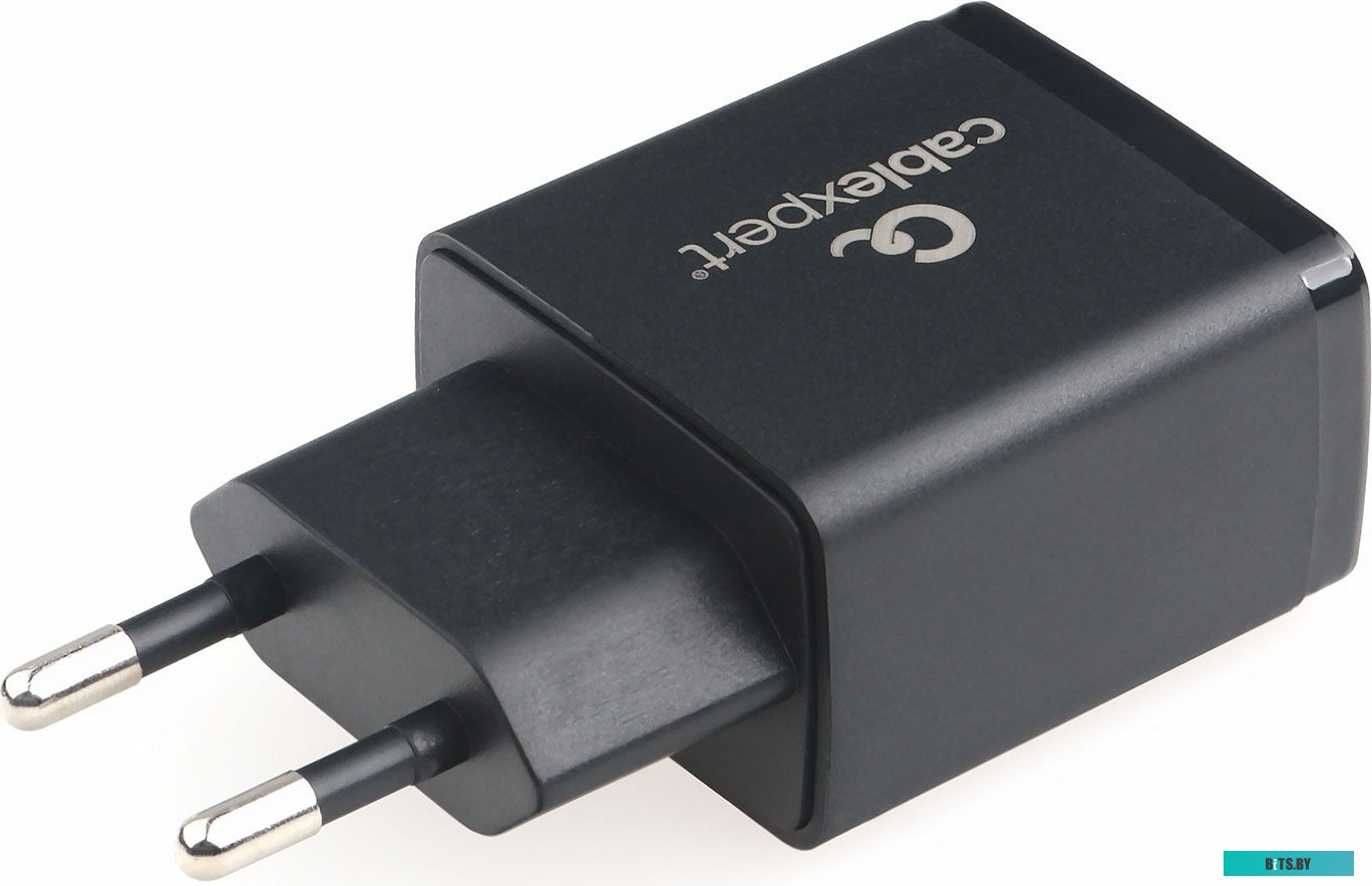 Зарядное устройство Cablexpert MP3A-PC-55, 10.5Вт, 2.1А, 1хUSB, чёрный MP3A-PC-55