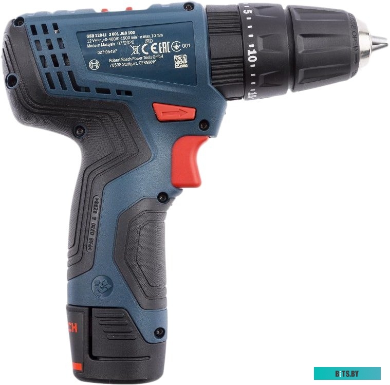 Ударная дрель-шуруповерт Bosch GSB 120-LI Professional 06019G8100 (с 2-мя АКБ, кейс)