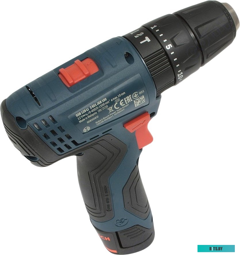Ударная дрель-шуруповерт Bosch GSB 120-LI Professional 06019G8100 (с 2-мя АКБ, кейс)