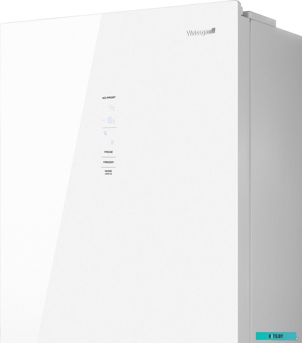 WRK 185 Total NoFrost Inverter White Glass Weissgauff WRK 185 Total NoFrost Inverter White Glass