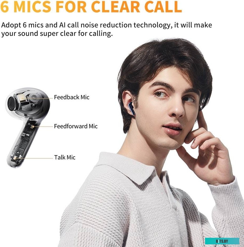 QCY AilyBuds Pro (темно-синий)