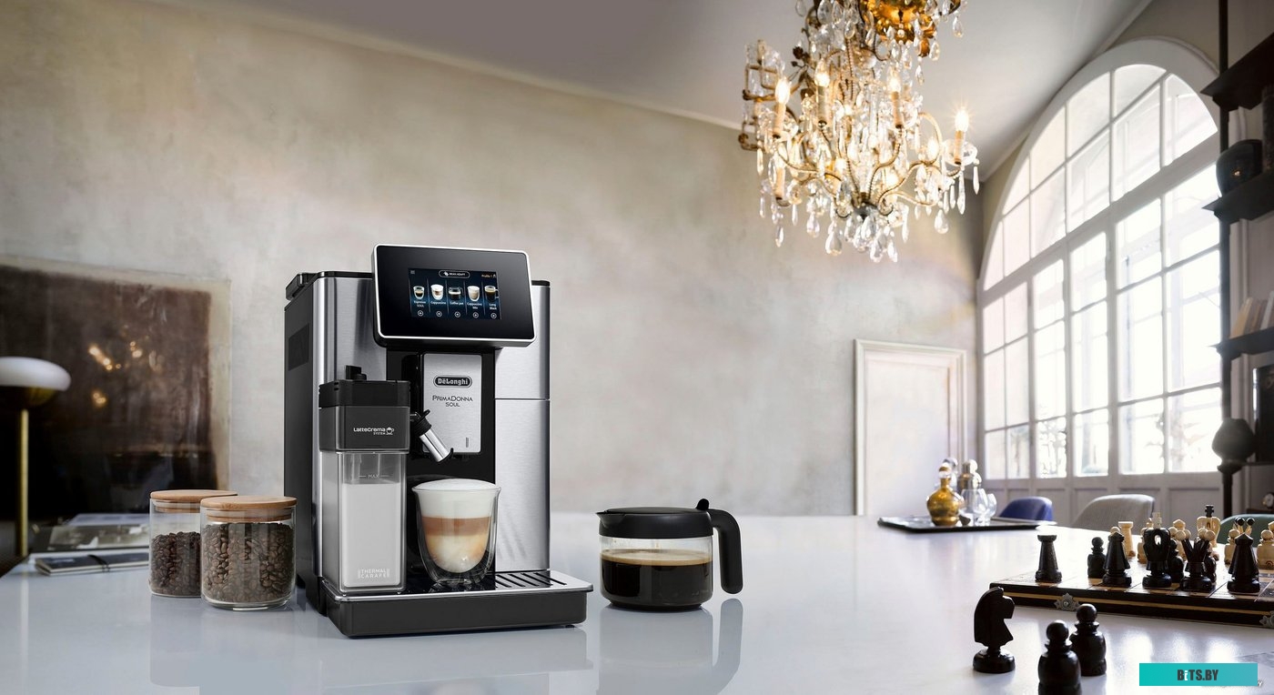 Эспрессо кофемашина DeLonghi PrimaDonna Soul ECAM 610.75.MB