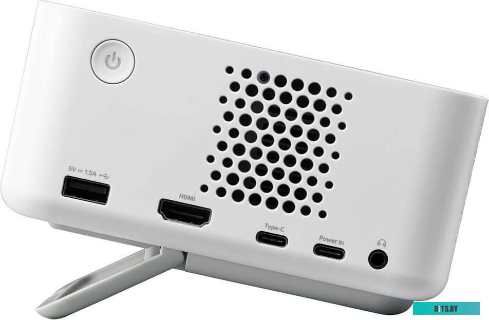 E9PP7LB01EZ1 Лазерный проектор Optoma ML1080 DLP, 1200 Lm; Full HD (1920х1080); 3000000:1;  Корр. трап +/-40 авто;TR 1,2:1;HDMI v2.1 x1;USB-C x1;Audio