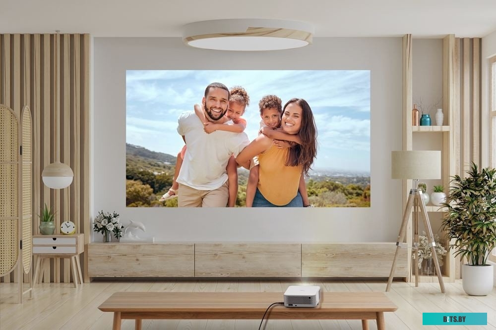 E9PP7LB01EZ1 Лазерный проектор Optoma ML1080 DLP, 1200 Lm; Full HD (1920х1080); 3000000:1;  Корр. трап +/-40 авто;TR 1,2:1;HDMI v2.1 x1;USB-C x1;Audio