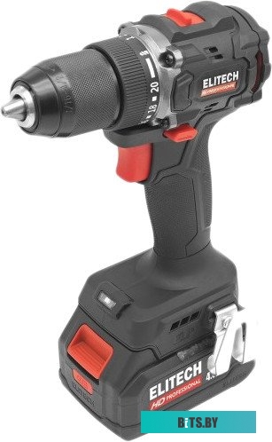 205718 E2201.040.02 Elitech HD Professional CD 20SL2 E2201.040.02 (с 2-мя АКБ 4 Ач, кейс)