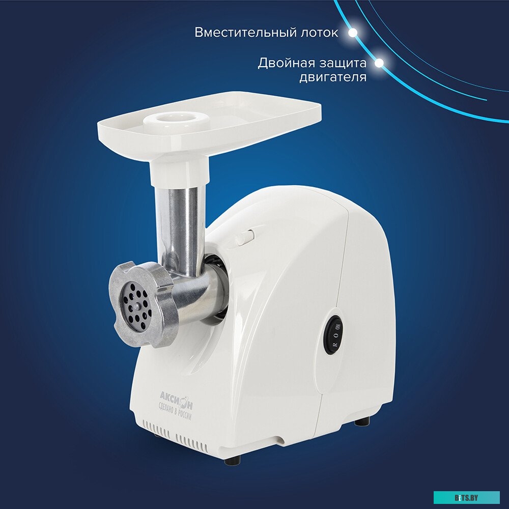 М31.03 Мясорубка АКСИОН М31.03,  белый