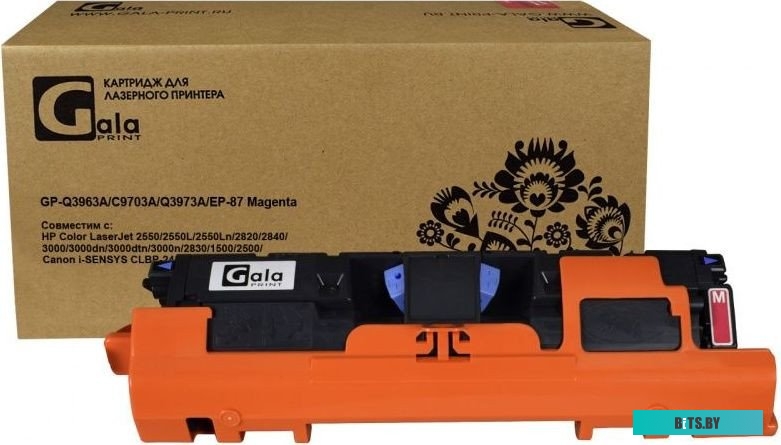 Картридж GalaPrint GP-C9703A (№121A) для принтеров HP Color LaserJet 1500/2500 Magenta 4000 копий