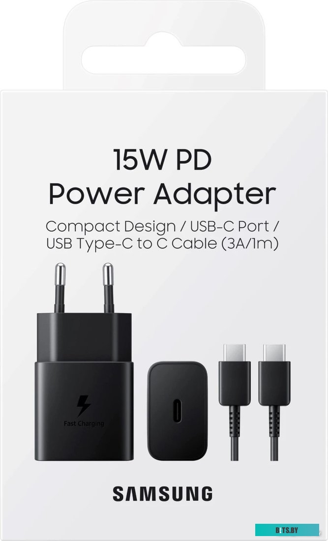 Сетевое зарядное Samsung EP-T1510XBEGRU