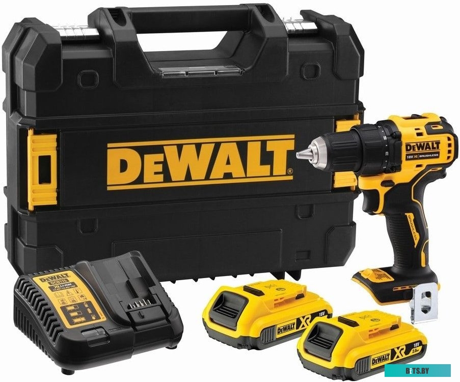 DeWalt DCD708D2T-QW (с 2-мя АКБ, кейс)