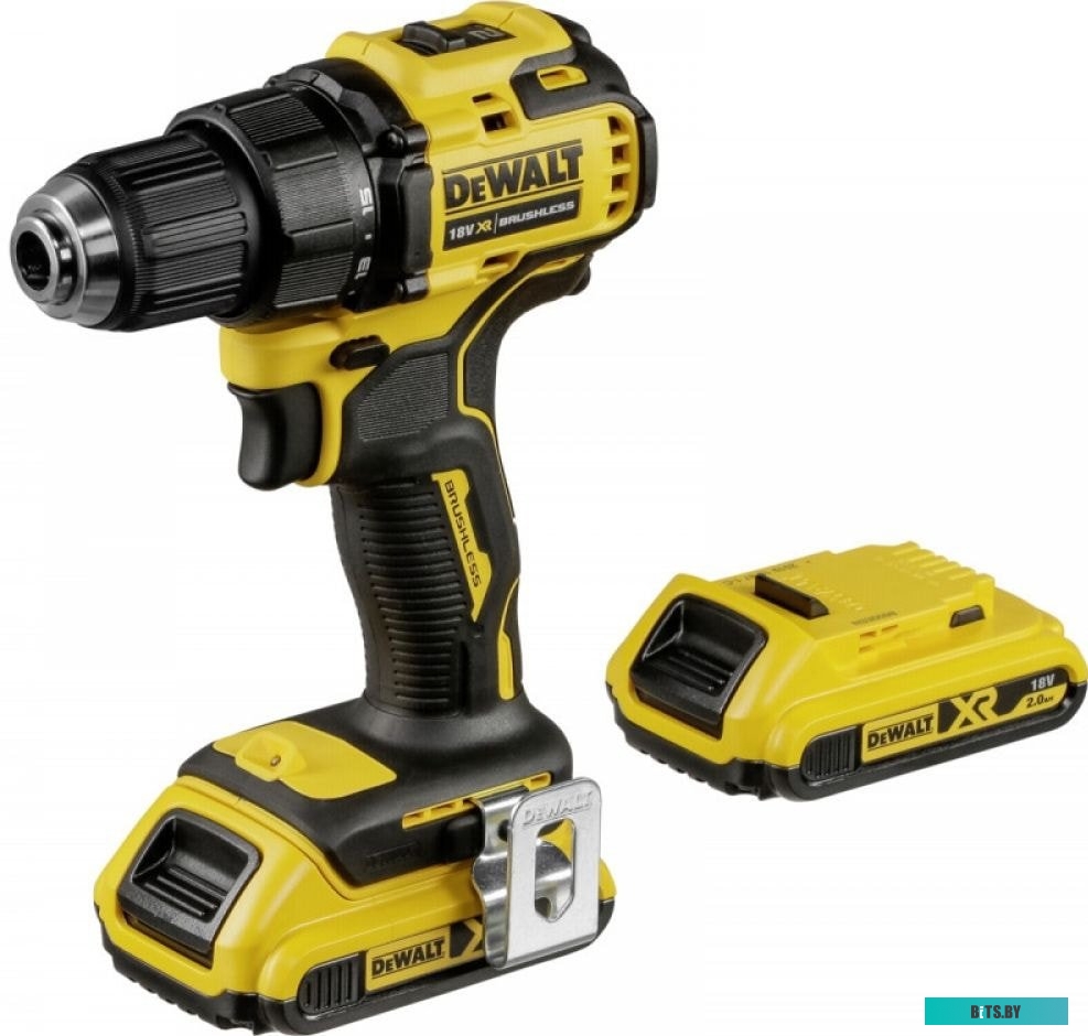 DeWalt DCD708D2T-QW (с 2-мя АКБ, кейс)
