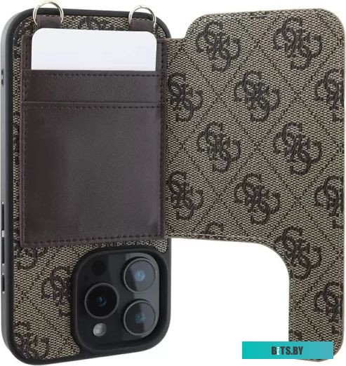 GUHCP16XCB4GB Guess Crossbody cardslots magnetic 4G для iPhone 16 Pro Max GUHCP16XCB4GB