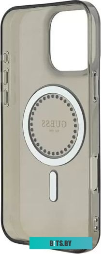 GUHMP16LPFTDTEK Guess PC/TPU Diamond Rhinestone Circle (MagSafe) для iPhone 16 Pro GUHMP16LPFTDTEK