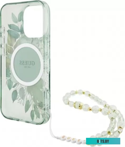 GUHMP16LHFWBRCESN Guess PC/TPU Flowers (MagSafe) для iPhone 16 Pro GUHMP16LHFWBRCESN