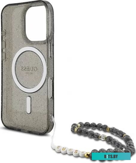 GUHMP16LHGCRELSK Guess PC/TPU Glitter (MagSafe) для iPhone 16 Pro GUHMP16LHGCRELSK