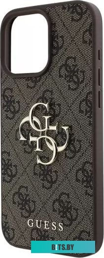 GUHCP16L4GMGBR Guess PU 4G Big metal logo для iPhone 16 Pro GUHCP16L4GMGBR