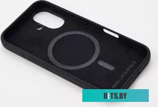 KLHMP16SSKCHPPLK Lagerfeld Liquid Silicone NFT Karl & Choupette Heads (MagSafe) для iPhone 16 KLHMP16SSKCHPPLK