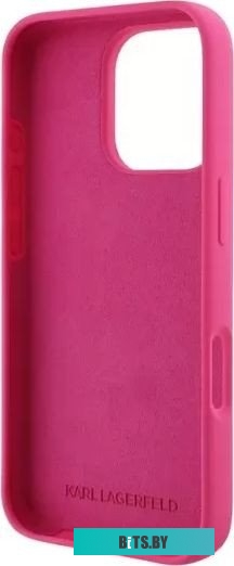 KLHCP16XSLSGRF Lagerfeld Liquid silicone RSG logo для iPhone 16 Pro Max KLHCP16XSLSGRF