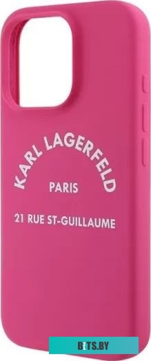 KLHCP16XSLSGRF Lagerfeld Liquid silicone RSG logo для iPhone 16 Pro Max KLHCP16XSLSGRF