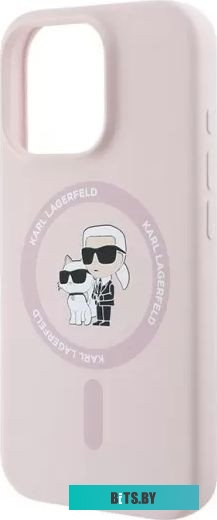 KLHMP16XSCMKCRHP Lagerfeld Liquid Silicone NFT Karl & Choupette (MagSafe) для iPhone 16 Pro Max KLHMP16XSCMKCRHP