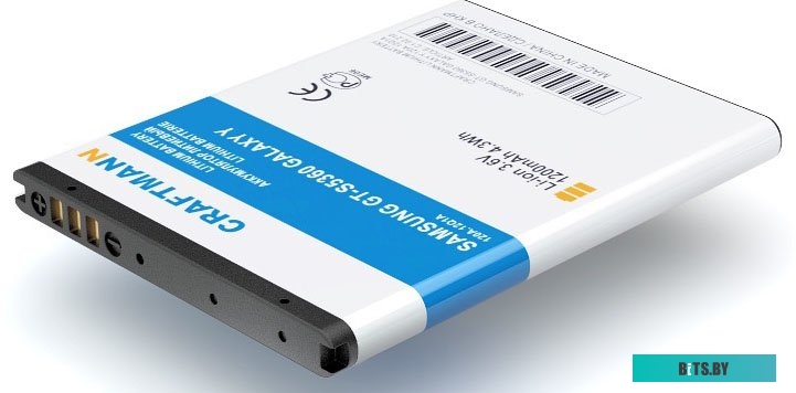 Аккумуляторная батарея EB454357VU для Samsung GT-B5510 Galaxy Y Pro/S5300 Galaxy Pocket/S5302 EB454357VU