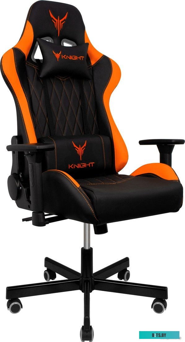 Офисное кресло (Стул) Бюрократ Armor (черный/оранжевый) <KNIGHT ARMOR BO>