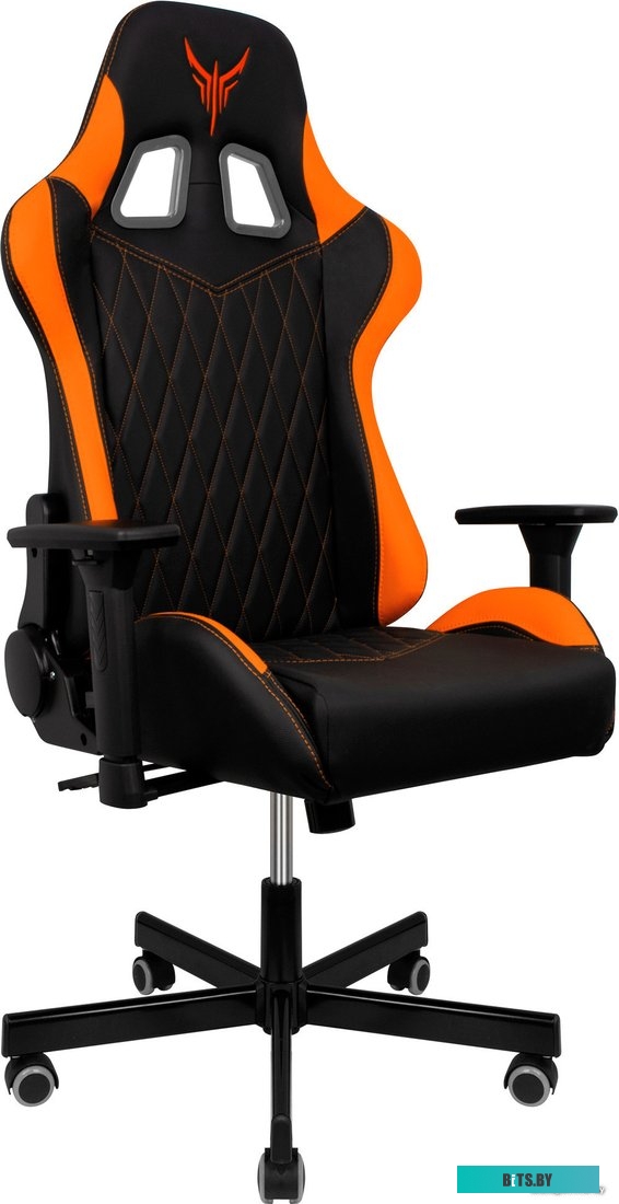 Офисное кресло (Стул) Бюрократ Armor (черный/оранжевый) <KNIGHT ARMOR BO>