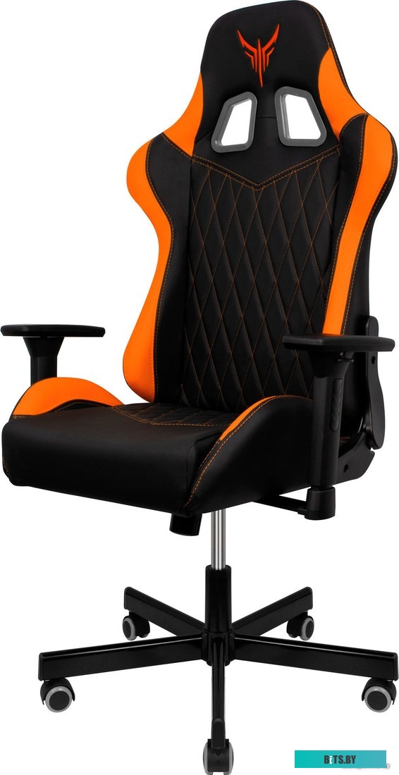 Офисное кресло (Стул) Бюрократ Armor (черный/оранжевый) <KNIGHT ARMOR BO>