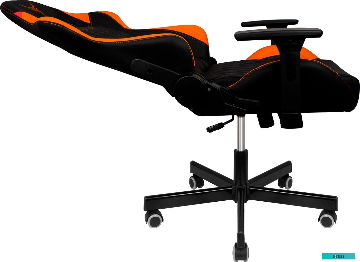 Офисное кресло (Стул) Бюрократ Armor (черный/оранжевый) <KNIGHT ARMOR BO>