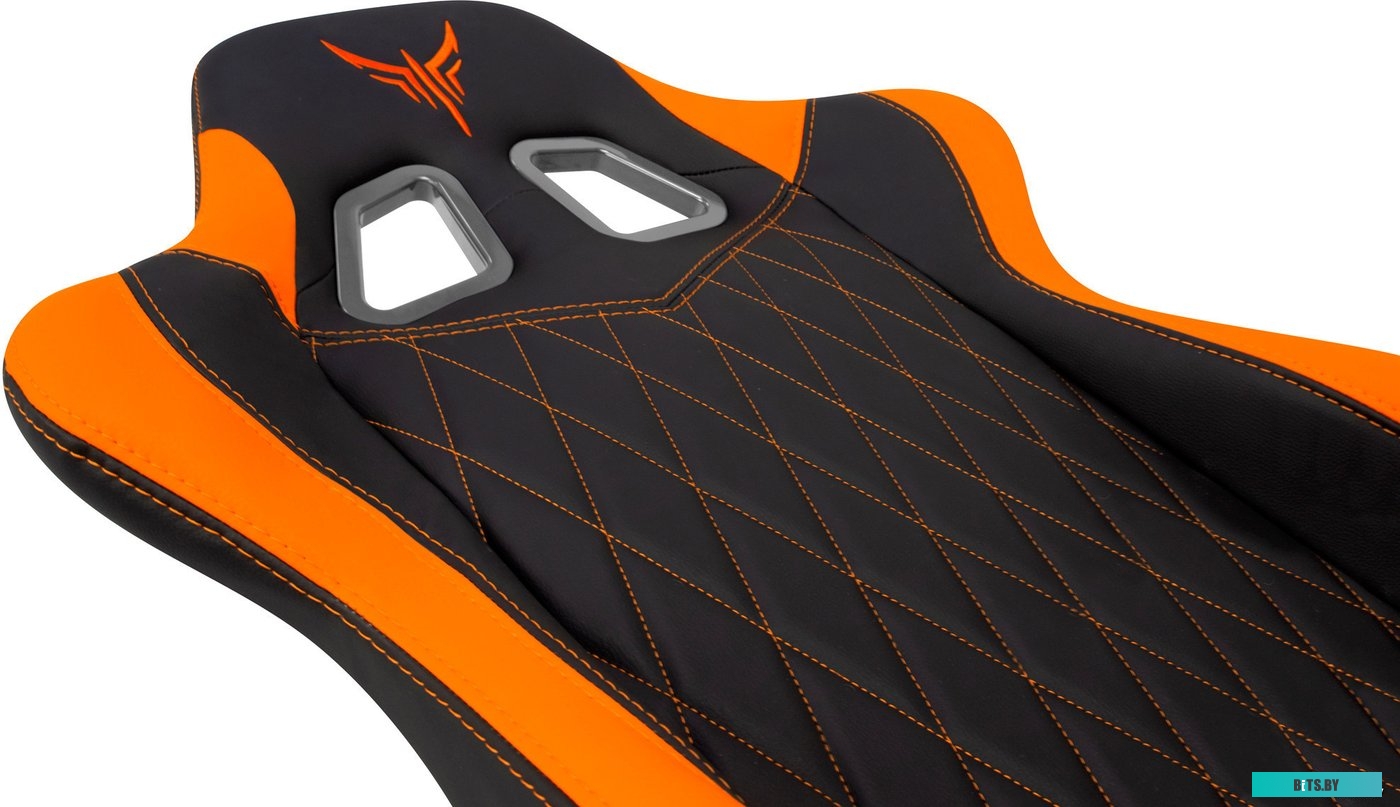 Офисное кресло (Стул) Бюрократ Armor (черный/оранжевый) <KNIGHT ARMOR BO>