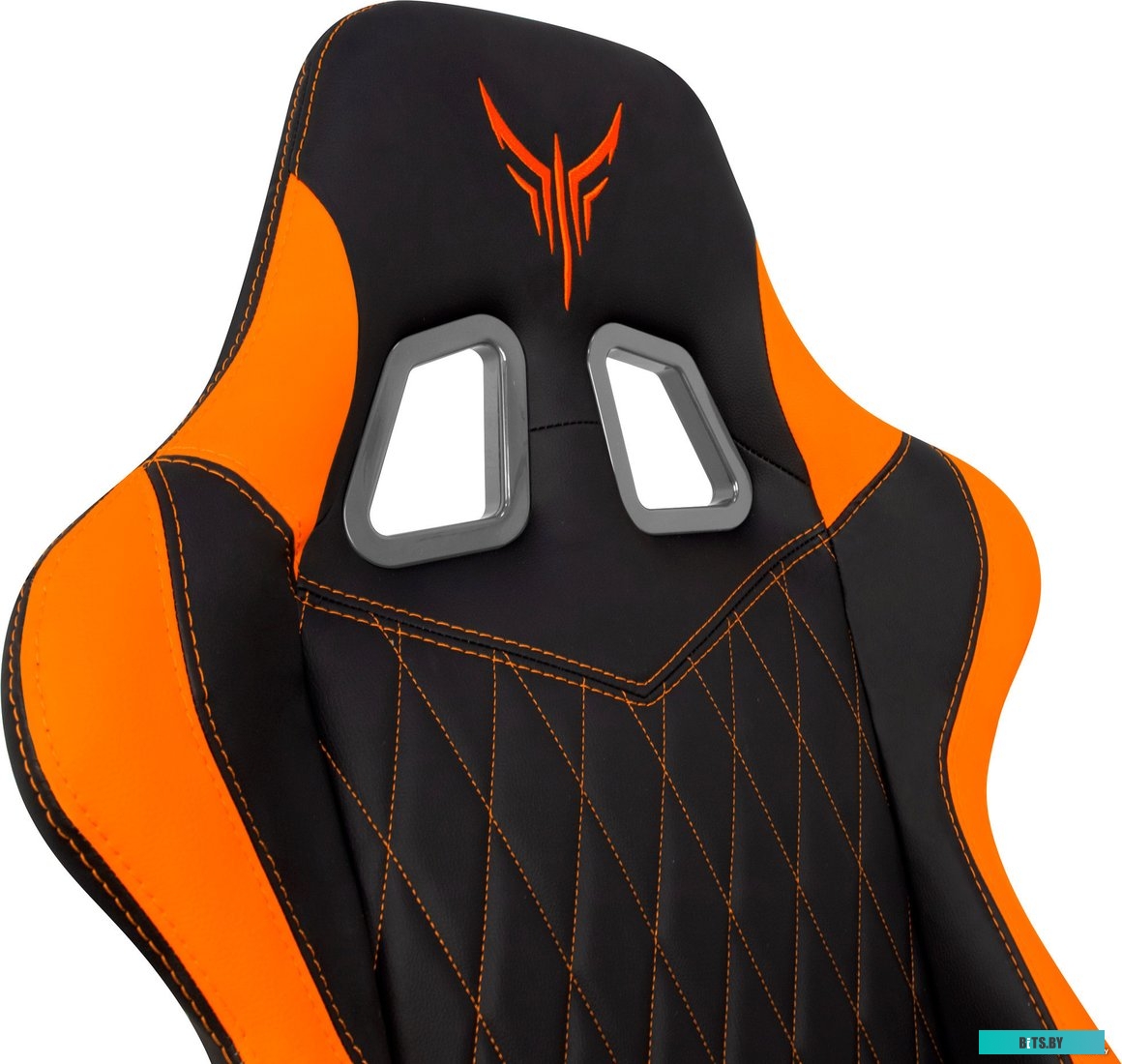 Офисное кресло (Стул) Бюрократ Armor (черный/оранжевый) <KNIGHT ARMOR BO>