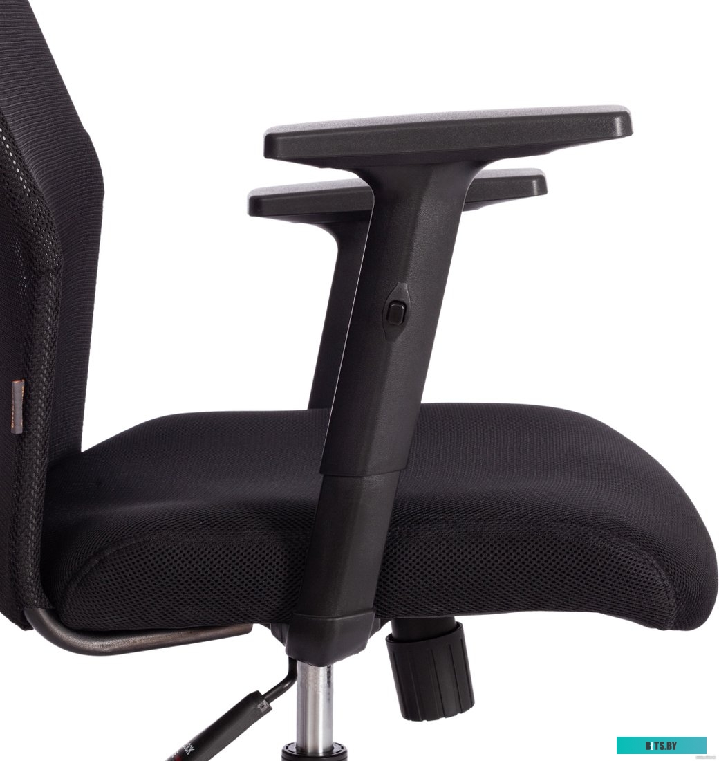 20536, 4610095493609 TetChair Practic Plt кожзам/ткань (черный)