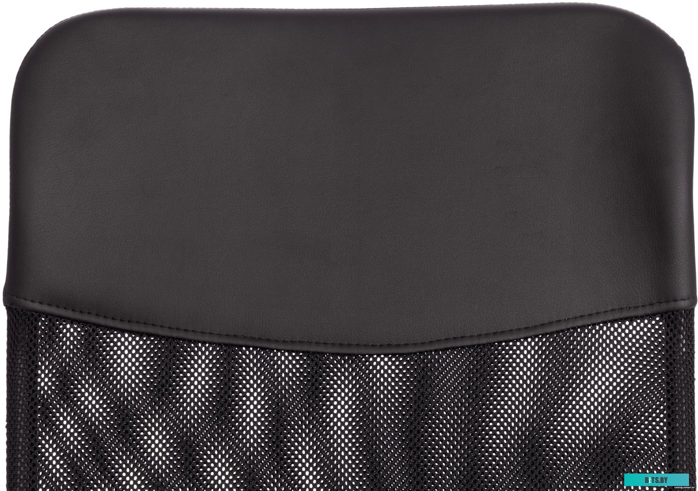 20536, 4610095493609 TetChair Practic Plt кожзам/ткань (черный)