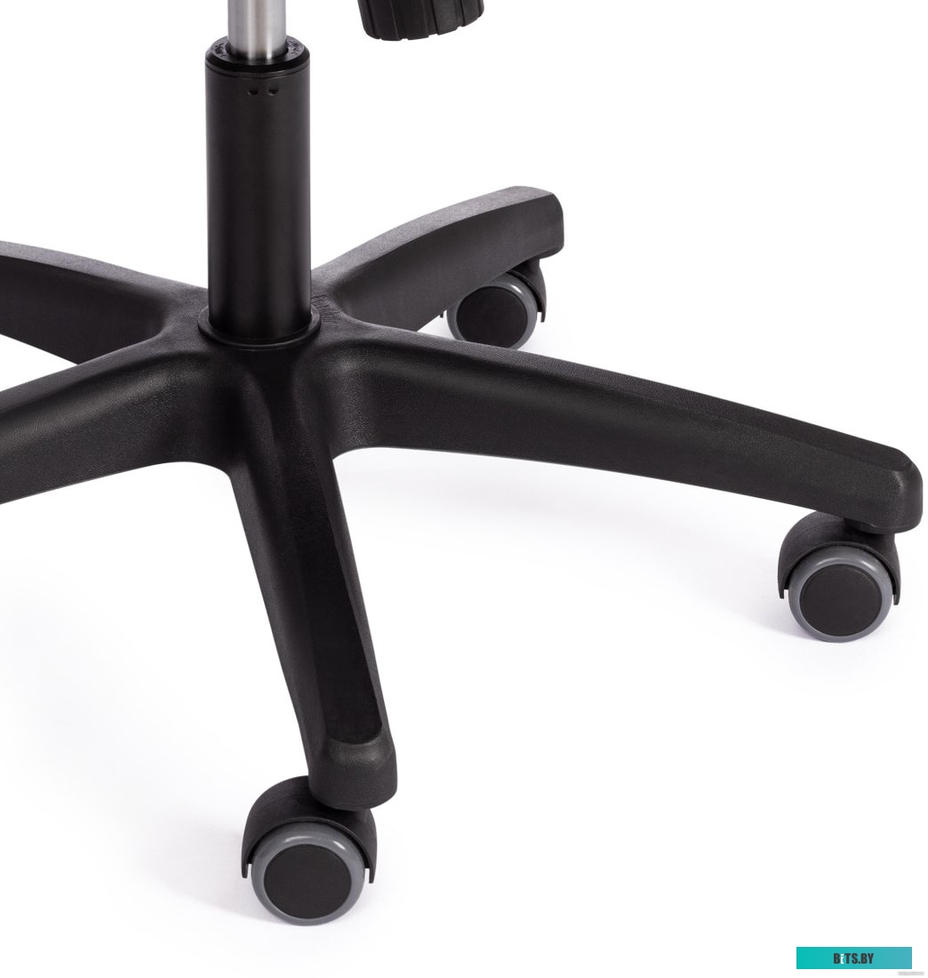 20536, 4610095493609 TetChair Practic Plt кожзам/ткань (черный)