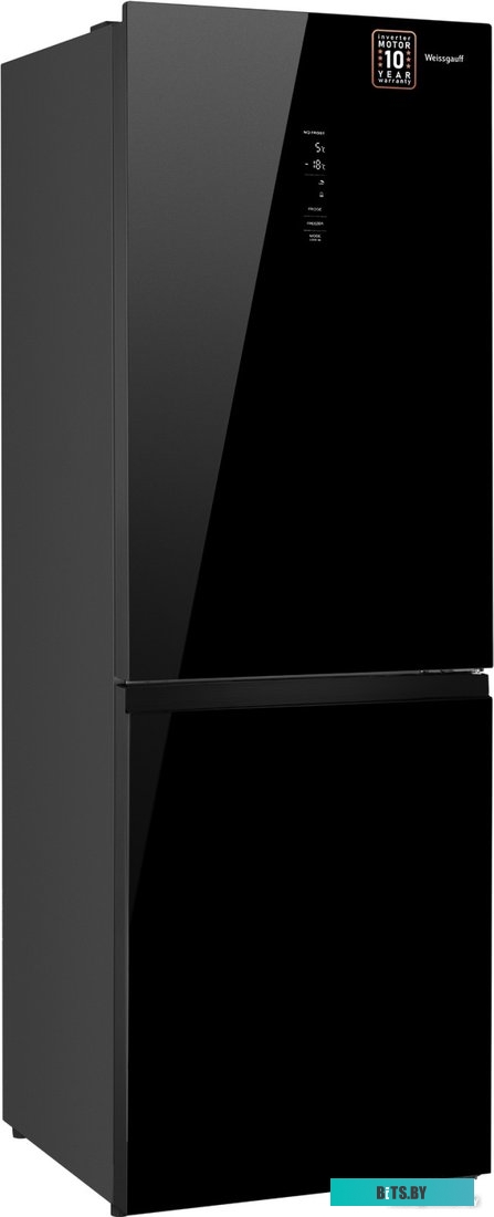 WRK 185 Total NoFrost Inverter Black Glass Weissgauff WRK 185 Total NoFrost Inverter Black Glass