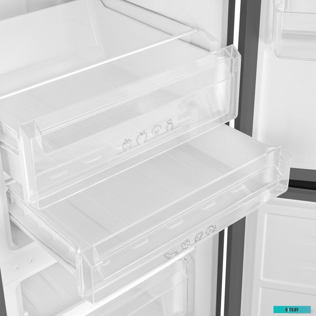 WRK 185 Total NoFrost Inverter Black Glass Weissgauff WRK 185 Total NoFrost Inverter Black Glass