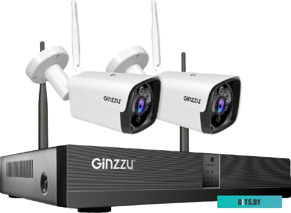 Комплект видеонаблюдения Ginzzu HK-4202W