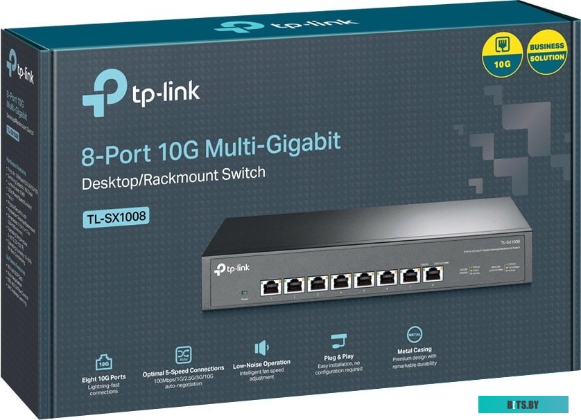 Неуправляемый коммутатор TP-Link TL-SX1008